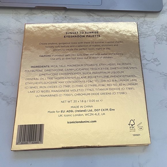 Sunrise to Sunset Eyeshadow Palette Iconic London - Picture 5 of 8